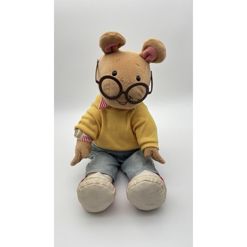 Vintage 1998 Microsoft Actimates ARTHUR Interactive Talking Plush Toy 22”Works